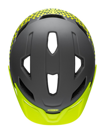 Kask juniorski BELL SIDETRACK MIPS wavy checks matte retina sear roz. Uniwersalny (50–57 cm) (NEW 2025)