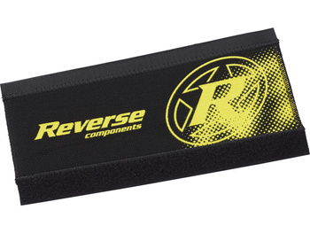 REVERSE Chainstay Cover Neopren black-yellow