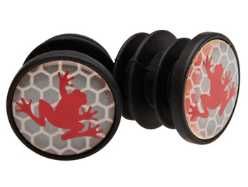 SRAM Road Handlebar End Plugs, Make the Leap Frog, Qty 2