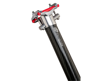 REVERSE Seatpost XC 3-K Ø31,6mm Carbon/Alu, Black