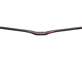 REVERSE Handlebar Seismic 810 Carbon Ø35mm/25mm matt black-red