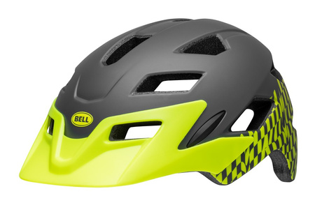 Kask juniorski BELL SIDETRACK wavy checks matte retina sear roz. Uniwersalny (50–57 cm) (NEW)