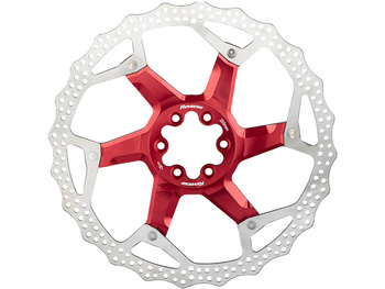 REVERSE Discrotor Aluminum/Steel Ø203mm red