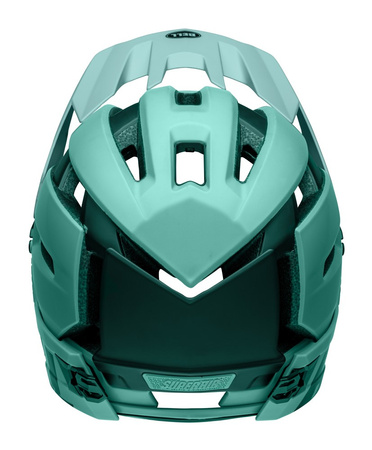 Kask full face BELL SUPER AIR R SPHERICAL matte turquosie black roz. M (55-59 cm) (WYPRZEDAŻ -50%)
