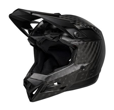 Kask full face BELL FULL-10 CARBON SPHERICAL matte black roz. XL/XXL (59-63 cm) (WYPRZEDAŻ -50%)
