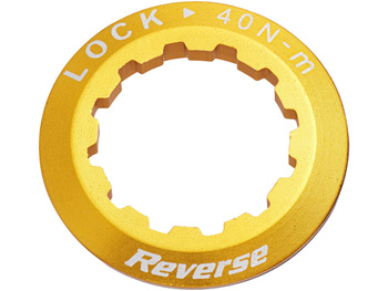 REVERSE Cassette Lock Ring 8-11 speed hubs gold
