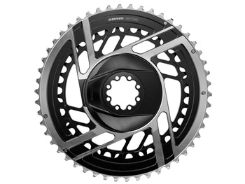 SRAM Kettenblattsatz Road RED AXS MY25 46-33T, direct mount, Alu., schwarz-silb 12-fach