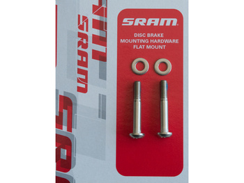 Bracket Mounting Bolts - Titainium T25 17mm (2 Pcs) - Flat Mount Caliper