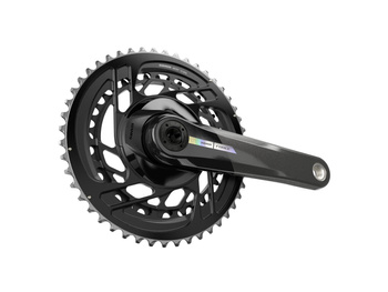 SRAM Kurbelgarnitur Force 2x AXS 177,5mm, 48-35T, Iridescent ohne Innenlager, DUB