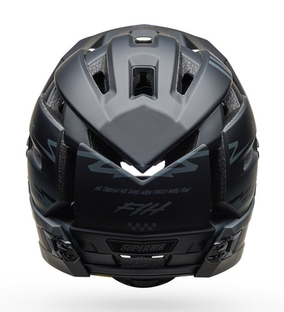 Kask full face BELL SUPER AIR R SPHERICAL matte black fasthouse roz. L (59–63 cm) (NEW 2025)