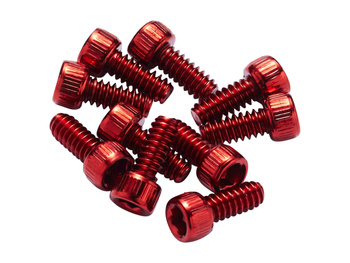 REVERSE Stahl Pedal Pins US for Escape Pro+ Black ONE (Red) 10 pcs