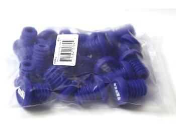 ODI BMX End Plug Refill Pack purple, 20 pc