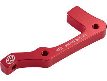 REVERSE Disc-Brake-Adapter 180 Shimano HR red