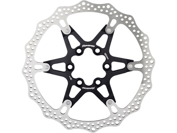 REVERSE Discrotor Aluminum/Steel Ø180mm red