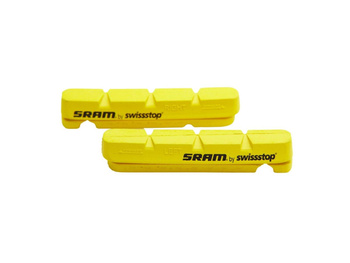 Brake Pad Insert for Carbon Rim SRAM Road Yellow Qty 2