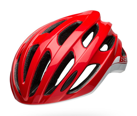 Kask szosowy BELL FORMULA MIPS matte gloss red white roz. M (55–59 cm) (WYPRZEDAŻ -50%)