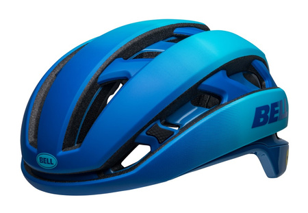 Kask gravel szosowy BELL XR SPHERICAL matte gloss blue flare roz. M (55–59 cm) (NEW 2025)