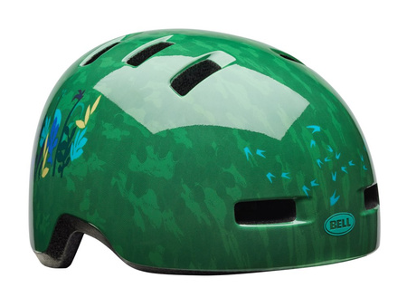Kask dziecięcy BELL LIL RIPPER green dino den roz. S (48–55 cm) (NEW 2025)