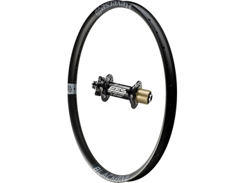 Black One rear wheel, EFS hub, Shim Grey 26", EFS 157x12 mm