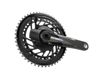 SRAM Kurbelgarnitur Quarq Force AXS 50-37T DM, 177,5mm, Spidermessung ohne Innenlager, DUB