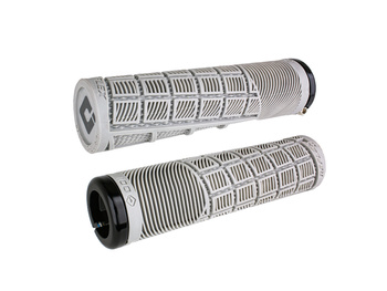 ODI Grips Reflex XL v2.1 Lock-On gray w/ black clamps 135mm