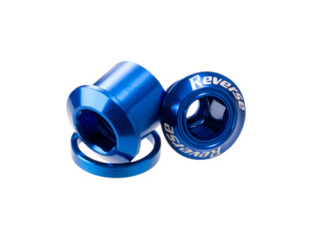 REVERSE Chainring Bolt 1 pcs. blue