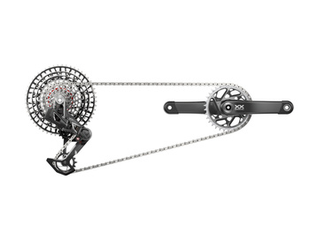 SRAM Kit XXSL AXS Eagle Transmission 175mm DUB Wide, 34T, 10-52T, inkl. Ladegerät, Batterie & Kette