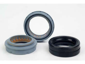 FORK DUST WIPER KIT - 35mm BLACK (INCLUDES FLANGELESS DUST WIPERS & 6mm FOAM RIN