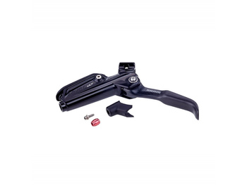 DISC BRAKE LEVER ASSEMBLY - CARBON LEVER (ASSEMBLED, NO HOSE, INCLUDES BARB & OL