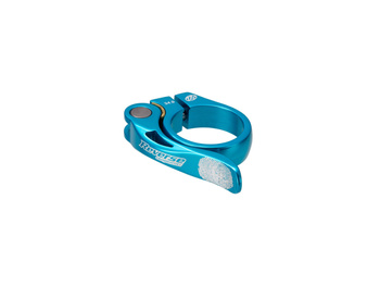 REVERSE Seat clamp Long Life Ø34,9mm lightblue