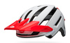Kask mtb BELL SUPER AIR SPHERICAL matte gloss white infrared roz. M (55-59 cm) (NEW 2025)
