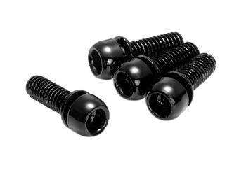 Disc Brake Bolt Set - 4 pcs. M6x18mm black