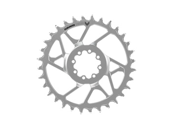 SRAM Kettenblatt T-Type Eagle 90 34T, Direct Mount, silber, Stahl 12-fach, 3mm Offset