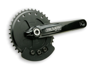 Truvativ Crank arm set Luftalarm ISIS, 180 mm, silver polished