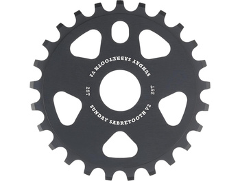 Sprocket Sunday 30T, 6061-T6 black