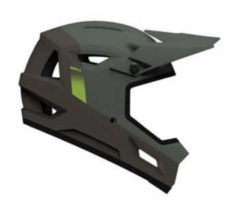 Kask full face BELL SANCTION 2 DLX MIPS blip vintage olive roz. L (57-59 cm) (NEW 2026)