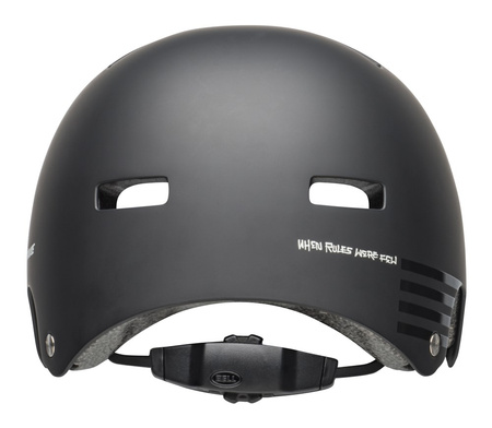 Kask juniorski BELL SPAN matte black white fasthouse roz. S (51–55 cm) (WYPRZEDAŻ -50%)