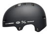 Kask bmx BELL LOCAL matte black white fasthouse roz. L (59–61.5 cm) (NEW 2025)