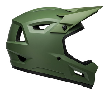 Kask full face BELL SANCTION 2 matte dark green roz. XL (59-61 cm) (NEW 2025)