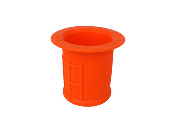 Half Waffle Coozie w/ Liner, orange