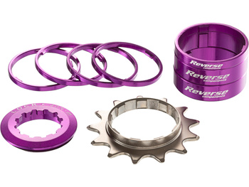 REVERSE HG Single Speed Kit 13T Purple