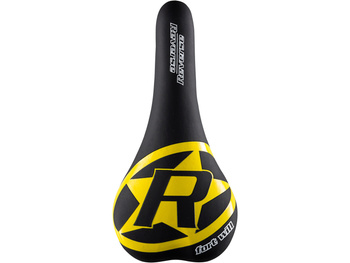 REVERSE Saddle Fort Will Style black-yellow