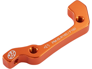REVERSE Disc-Brake-Adapter 180 VR+160 HR orange