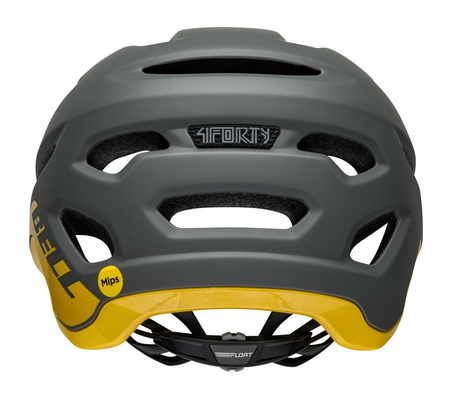 Kask mtb BELL 4FORTY matte gloss gray yellow roz. S (52–56 cm) (NEW 2025)