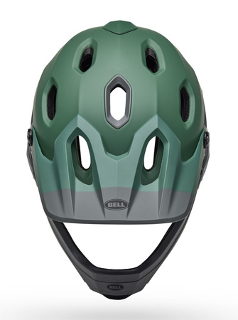 Kask full face BELL SUPER DH SPHERICAL matte green roz. L (58-62 cm) (NEW 2025)