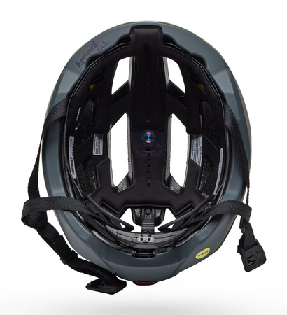 Kask gravel szosowy BELL FALCON XR LED MIPS matte green roz. L (59-63 cm) (WYPRZEDAŻ -50%)