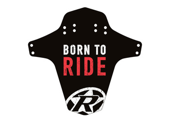 REVERSE Mudfender Born to Ride (Black/Red)