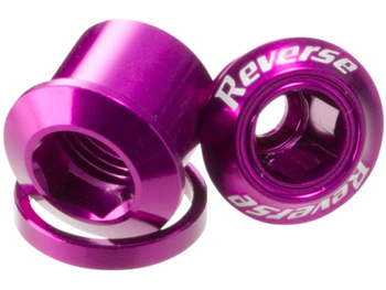 REVERSE Chainring Bolt 1 pcs. purple