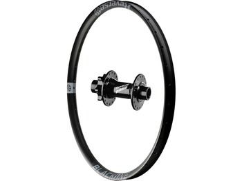 Black One front wheel, Base hub Grey 26", 20x110 mm