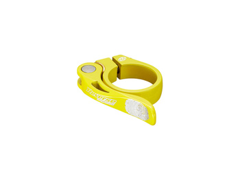 REVERSE Seat clamp Long Life Ø34,9mm yellow